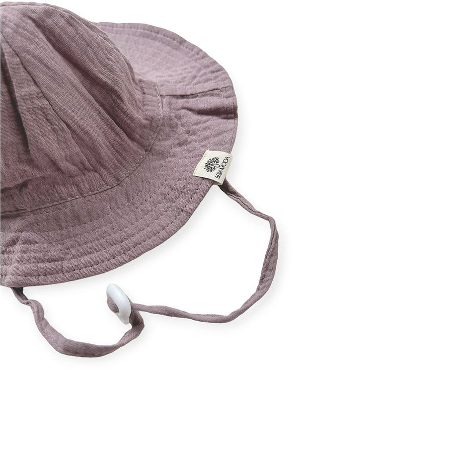 Bella sun hat - Dusty purple