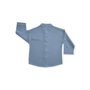 Bella Cotton Shirt - Navy