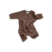 Bella Waffle Overall - Brown