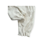 Bella Fleece suit - Natural white