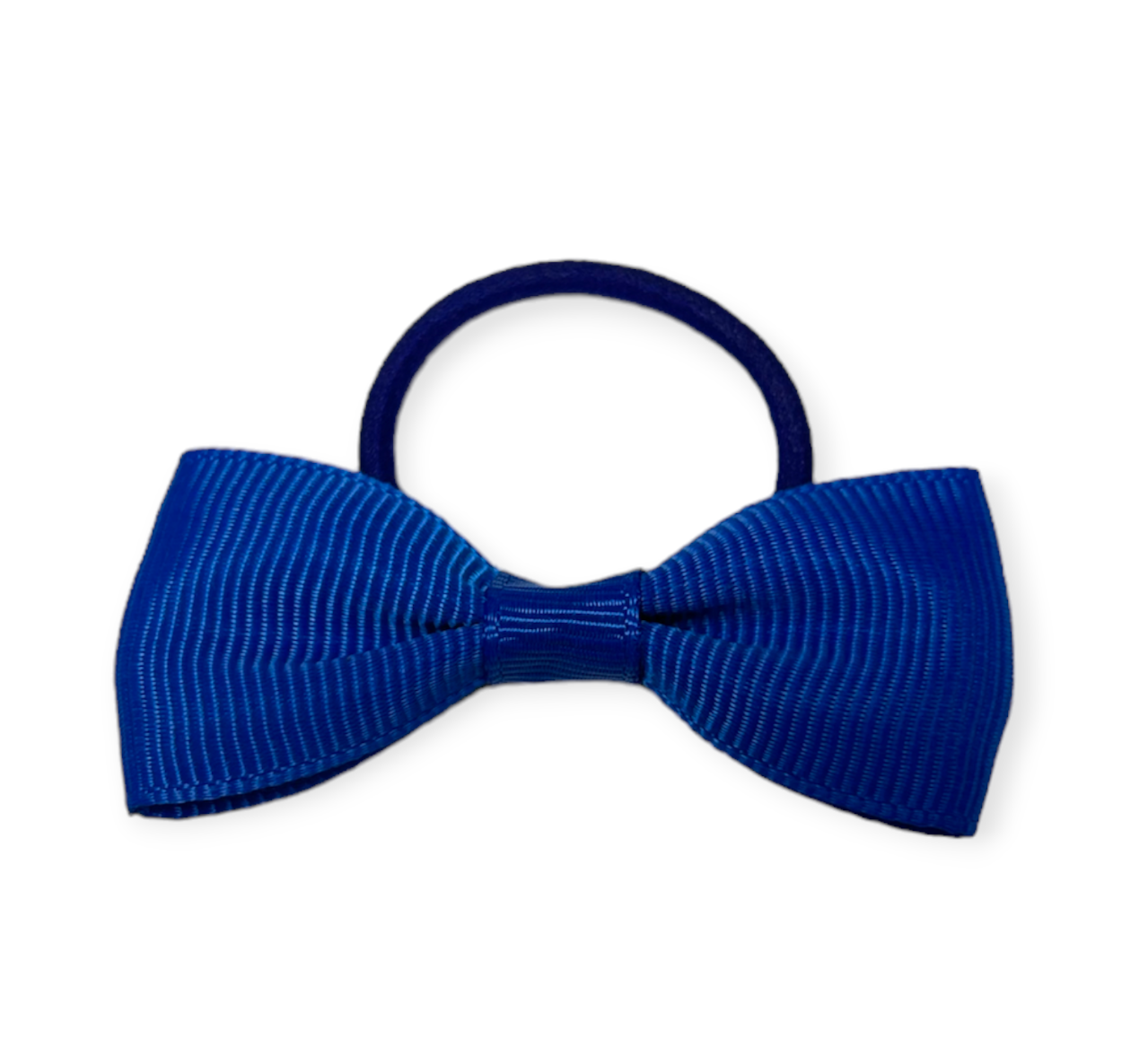 Bella 2-PK hair tie with bow - Navy Blue