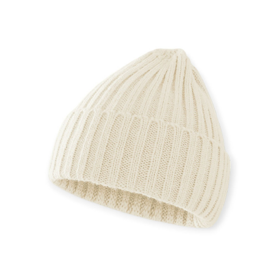 Bella ribbed hat - Natural