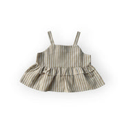 Bella 2-piece stripe set - Beige